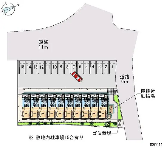 ★手数料０円★磐田市小立野　月極駐車場（LP）